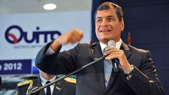 Ecuador oppressed by tyranny of capital just like Europe – Correa to RT