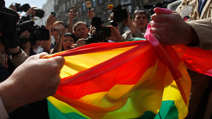 Russia's 'gay propaganda' bill fights discrimination - Lavrov