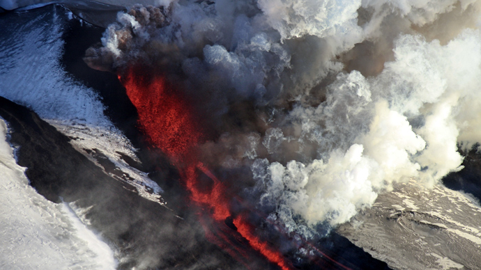 Eruption of Volcano Plosky Tolbachik in Kamchatka (RIA Novosti / Yuri Deyanchuk)