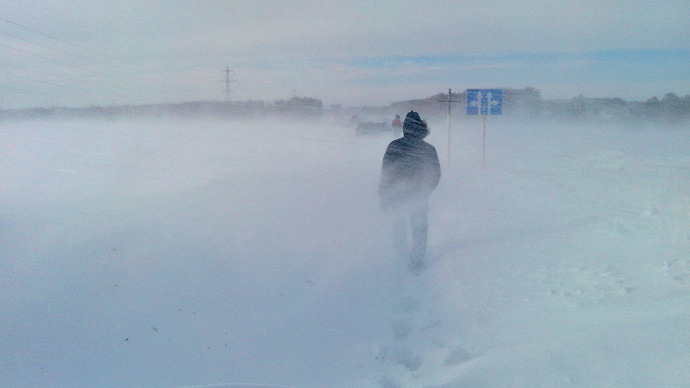 Out in the cold: People suffocate in cars, freeze to death in snow hit Siberia