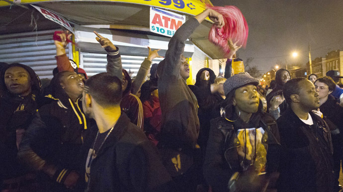 Brooklyn neighborhood on police lockdown following protest