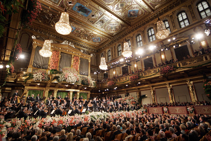 The Vienna Philharmonic Orchestra (AFP Photo / Dieter Nagl)