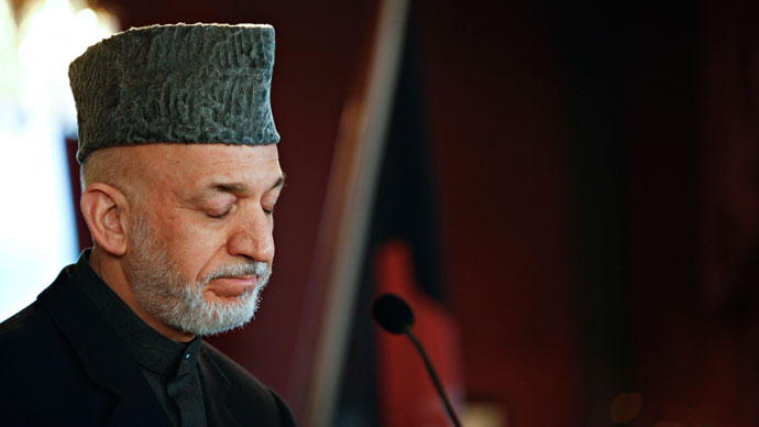 President of Afghanistan Hamid Karzai.(AFP Photo / Anette Karlsen)