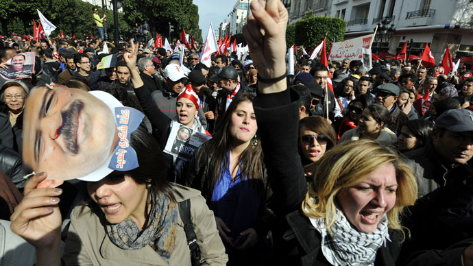 Tunisia’s biggest protest since Arab Spring (PHOTOS)