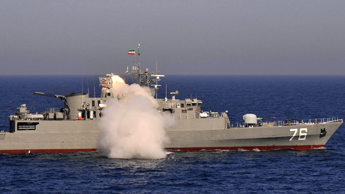 Iran launches destroyer in the Caspian Sea