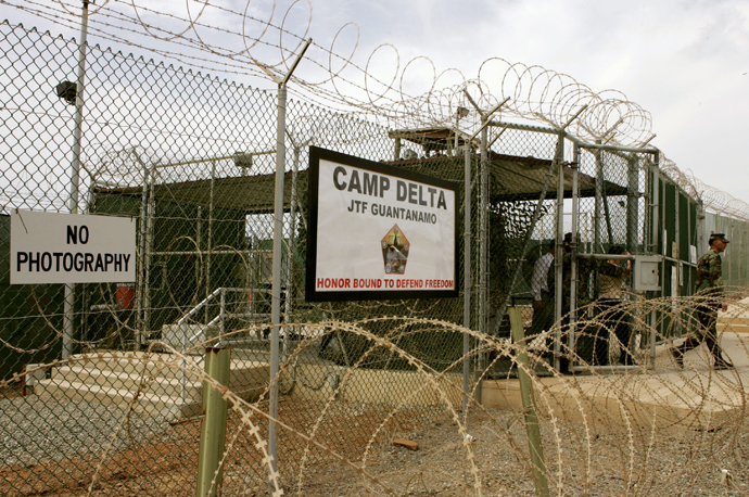Camp Delta at Guantanamo Naval Base (AFP Photo / Mark Wilson)
