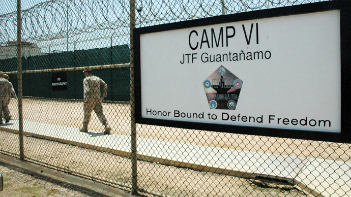 Gitmo press agent denies abuses amid ongoing hunger strike