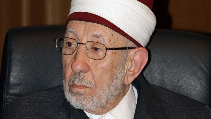 Senior cleric Dr Mohammed Saeed Ramadan al-Bouti (AFP Photo / Louai Bechara) 