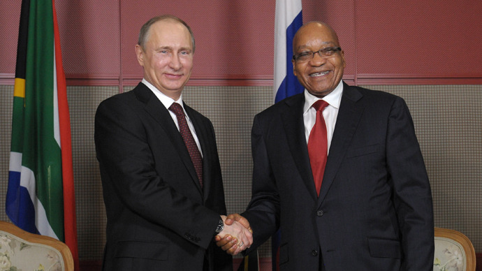 Russia seals energy, military cooperation deals with South Africa