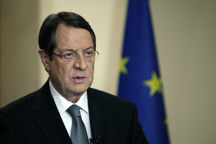 Cypriot President Nicos Anastasiades (AFP Photo)