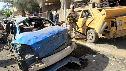 25 dead, over 60 wounded in suicide bomb attack at Iraq political rally