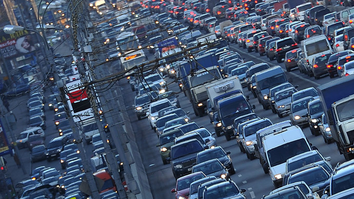 Moscow traffic rated worst in world
