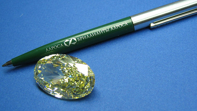 Alrosa's plan to sell large diamonds at Sotheby's under threat