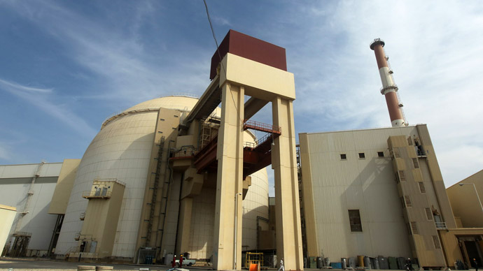 A picture shows the reactor building at the Russian-built Bushehr nuclear power plant in southern Iran (AFP Photo)