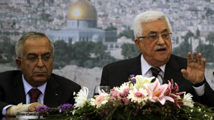 Palestinian President Abbas accepts PM Fayyad's resignation