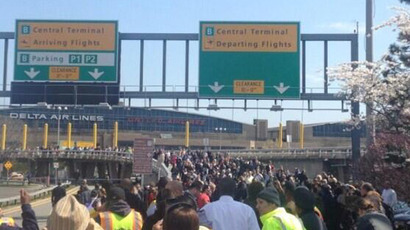 Two planes collide at Newark airport