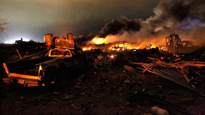 Massive blast rocks Texas fertilizer plant: LIVE UPDATES