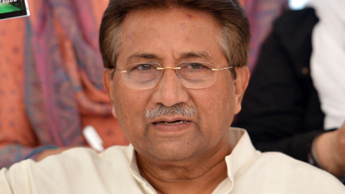 Former Pakistani president Pervez Musharraf (AFP Photo)