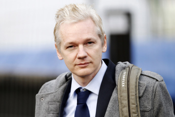 Wikileaks founder Julian Assange (Reuters/Andrew Winning)