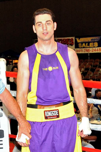 Boston Marathon Bombing Suspect Tamerlan Tsarnaev Boxing Pictures. (AFP Photo / Getty Images / Glenn DePriest)