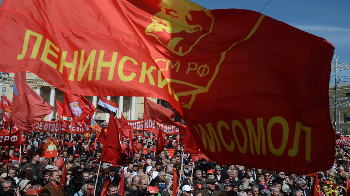 Russian Labor Day: Rallies, ridicule and revelry as tens of thousands take part