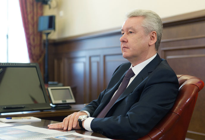 Moscow Mayor Sergei Sobyanin.(RIA Novosti / Denis Grishkin)
