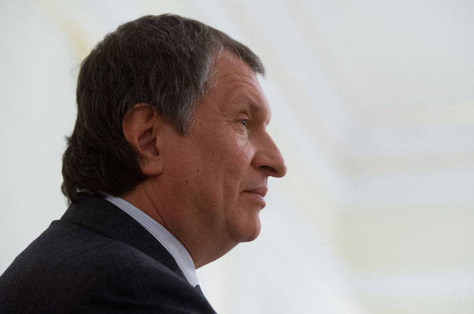 Rosneft President Igor Sechin.(RIA Novosti / Sergey Guneev)