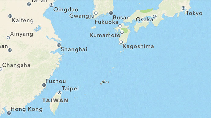 Okinawa, Naha (Google map)