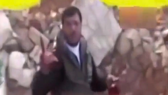 'Rapid descent into sectarian violence': Video shows Syrian rebel biting into soldier's heart