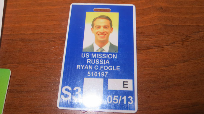 Ryan Fogleâs pass to the US embassy (FSB)