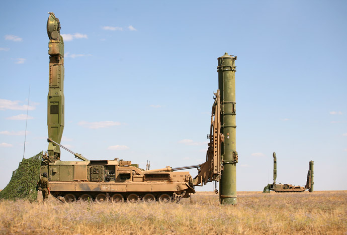 Anti-aircraft S-300V missile system (RIA Novosti)