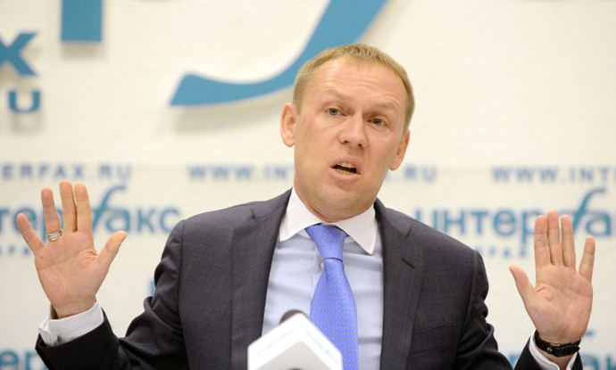 Russian parliamentarian Andrey Lugovoy. (AFP Photo / Natalia Kolesnikova)