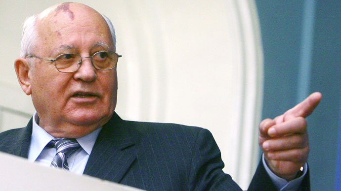 Soviet Ex-President Mikhail Gorbachev.(RIA Novosti / Aleksey Nikolskyi)