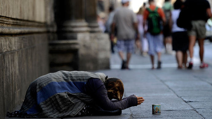 Millions of poverty-stricken Italians unable to afford heat, meat amid economic crisis