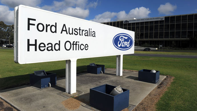Ford to shut down Australian production by 2016