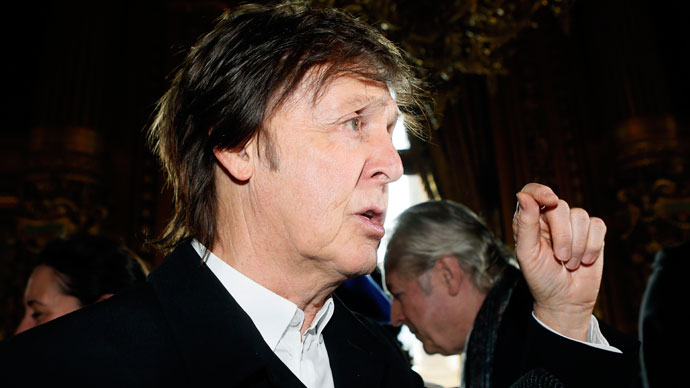 Paul McCartney.(AFP Photo / Patrick Kovarik)