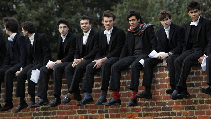 Britain’s Eton College asks teenage candidates to justify shooting protesters