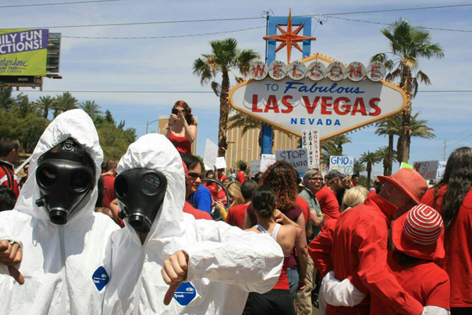 The March Against Monsanto, Las Vegas. (Image from facebook.com)