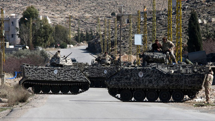 3 Lebanese soldiers killed near Syrian border