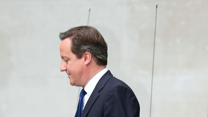 Britain's Prime Minister David Cameron.(Reuters / Suzanne Plunkett)