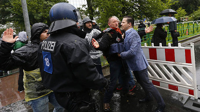 Thousands of 'Blockupy' protesters in Frankfurt decry austerity, police brutality (PHOTOS)