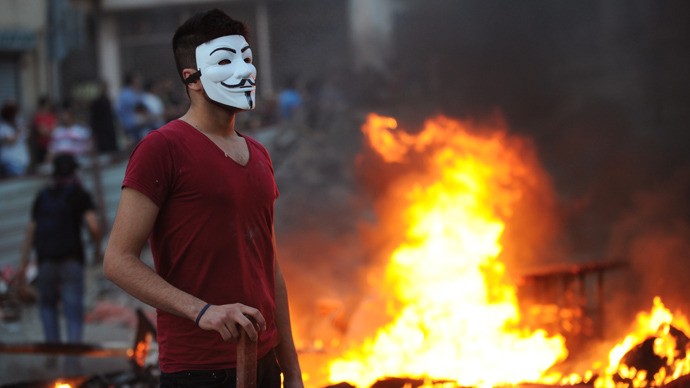Anonymous declares #OpTurkey, attacks govt websites in support of protests