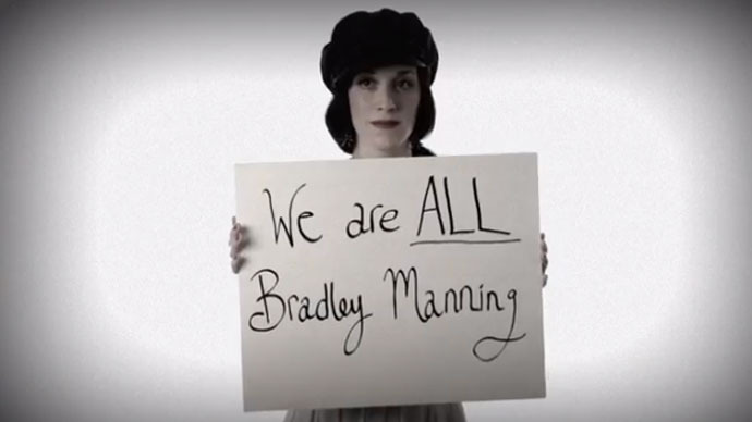 Are you Bradley Manning? High-profile Americans take to YouTube to back Nobel petition