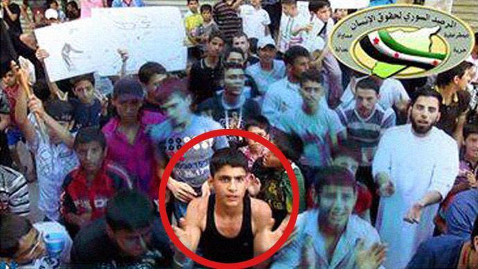 Syrian rebels execute teenage boy for ‘heresy’ - report (GRAPHIC PHOTO)