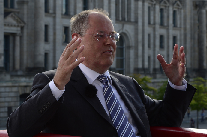 Peer Steinbrueck (AFP Photo)