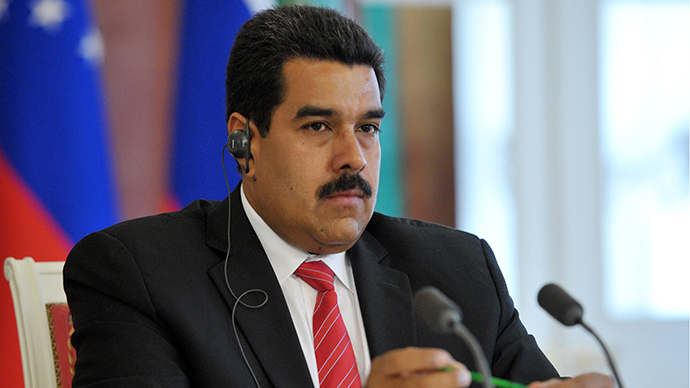 President Nicolas Maduro seen attending the Kremlin's joint press conference, July 2, 2013 (RIA Novosti / Aleksey Nikolskyi)