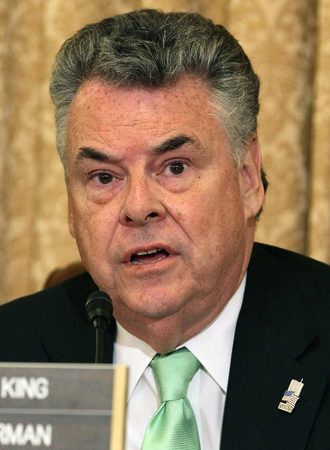 Committee Chairman Rep. Peter King (R-NY) (AFP Photo / Mark Wilson)