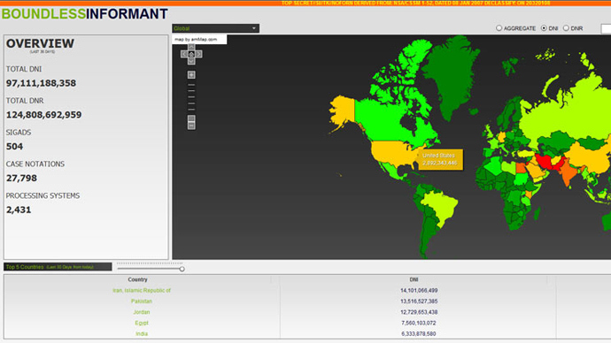 Germany most-spied-on EU country by US - leaked NSA report