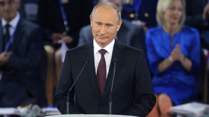 Russia must become leader in knowledge, intellect and culture, Putin tells supporters