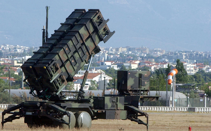 A range of Patriot anti-aircraft missiles (AFP Photo / Str) 